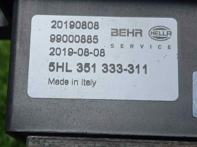 Recambio de resistencia calefaccion para iveco daily furgón 2.3 diesel referencia OEM IAM 5HL351333311-8053593892751  