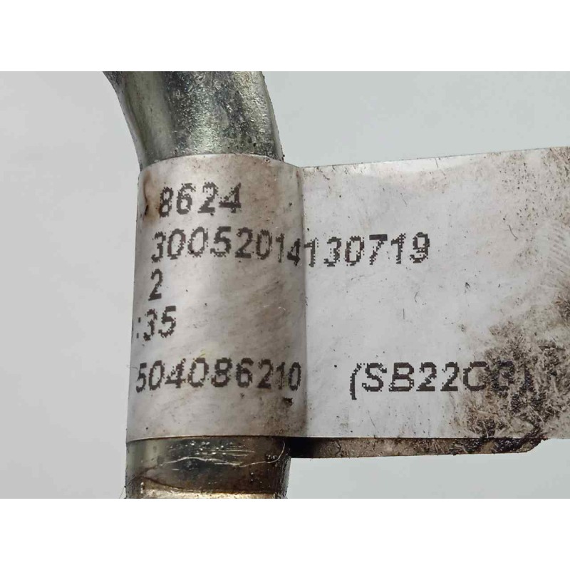 Recambio de tubo presion direccion asistida para iveco daily ka 3.0 diesel cat referencia OEM IAM 504086210  