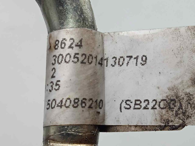 Recambio de tubo presion direccion asistida para iveco daily ka 3.0 diesel cat referencia OEM IAM 504086210  