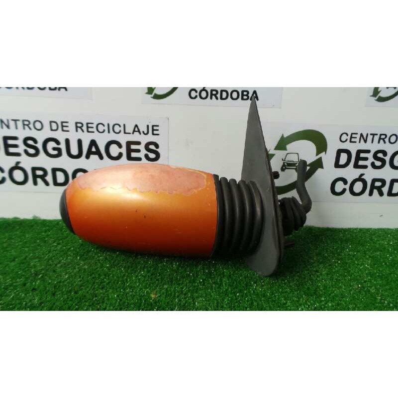 Recambio de retrovisor derecho para fiat seicento (187) 1.1 referencia OEM IAM  MANUAL NARANJA