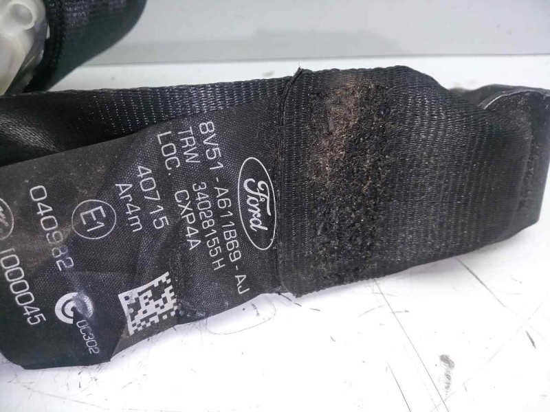 Recambio de cinturon seguridad trasero izquierdo para ford fiesta (ccn) 1.25 16v cat referencia OEM IAM 8V51A611B69AJ  