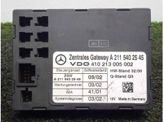 Recambio de modulo electronico para mercedes-benz clase e (w211) berlina 2.2 cdi cat referencia OEM IAM A2115402545-410213005002