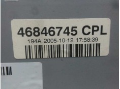 Recambio de caja reles / fusibles para fiat croma (194) 1.9 jtd 16v cat referencia OEM IAM 46846745-46846746   2