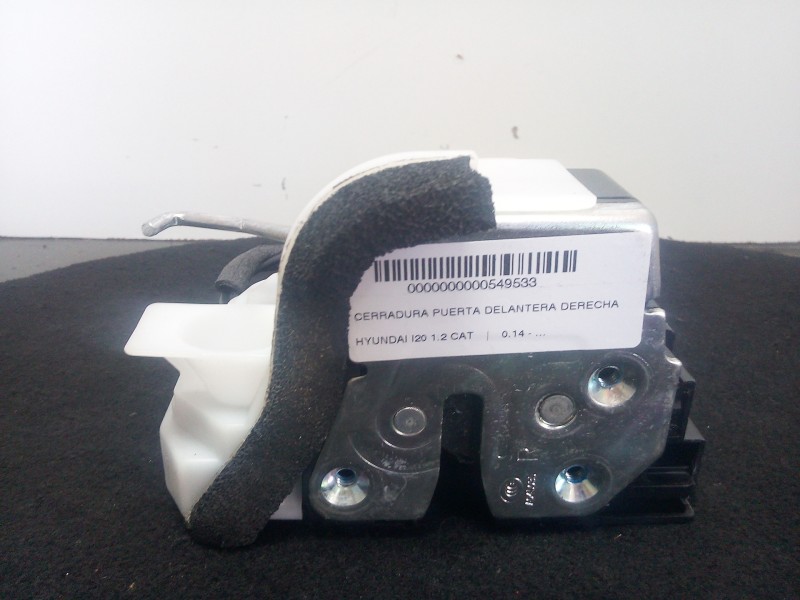 Recambio de cerradura puerta delantera derecha para hyundai i20 1.2 cat referencia OEM IAM 81320C8040-81320C8040NCB  