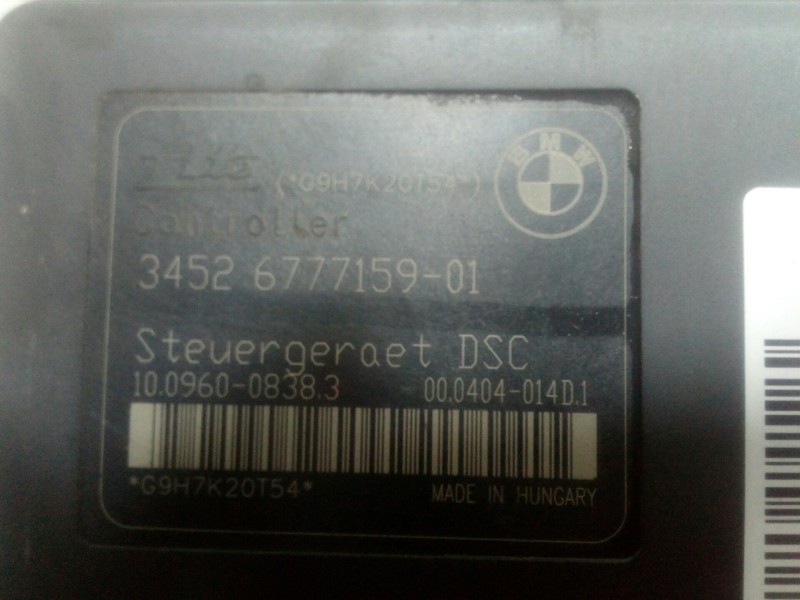 Recambio de abs para bmw serie 3 touring (e91) 2.0 turbodiesel cat referencia OEM IAM 3452677715901-10096008383  
