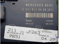 Recambio de centralita check control para mercedes-benz clase e (w211) berlina 2.2 cdi cat referencia OEM IAM 2118200426-2118200 2