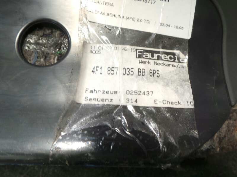 Recambio de guantera para audi a6 berlina (4f2) 2.0 tdi referencia OEM IAM 4F1857035BB6PS ELECTRICA 