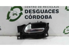 Recambio de maneta interior trasera izquierda para citroën c4 berlina 1.4 16v referencia OEM IAM 96435311 CROMADA 5.PUERTAS