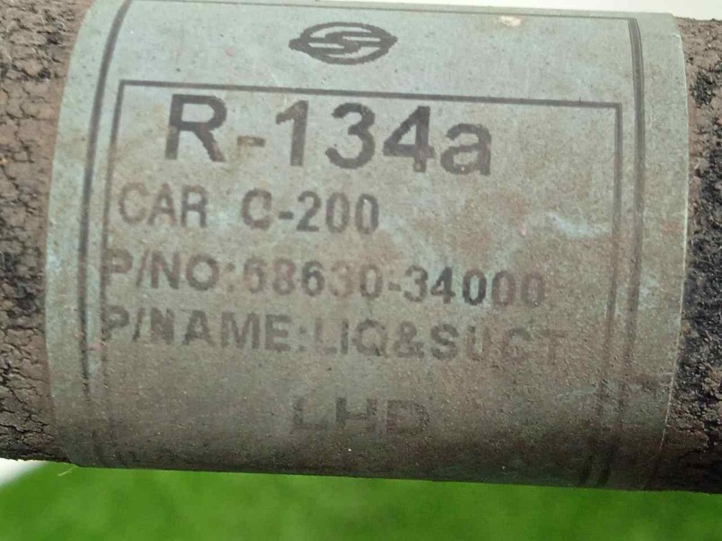 Recambio de tubos aire acondicionado para ssangyong korando 2.0 td cat referencia OEM IAM 6863034000  