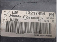 Recambio de faro derecho para opel corsa d 1.4 16v referencia OEM IAM 13217454-13217454EH-89313340 CORSA.D - 06-11 FONDO.NEGRO 2