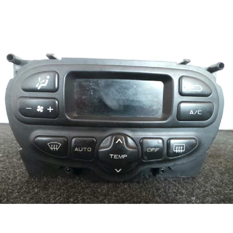 Recambio de mando climatizador para peugeot 206 berlina 2.0 hdi cat referencia OEM IAM 96430550XT 2 ENCHUFES 