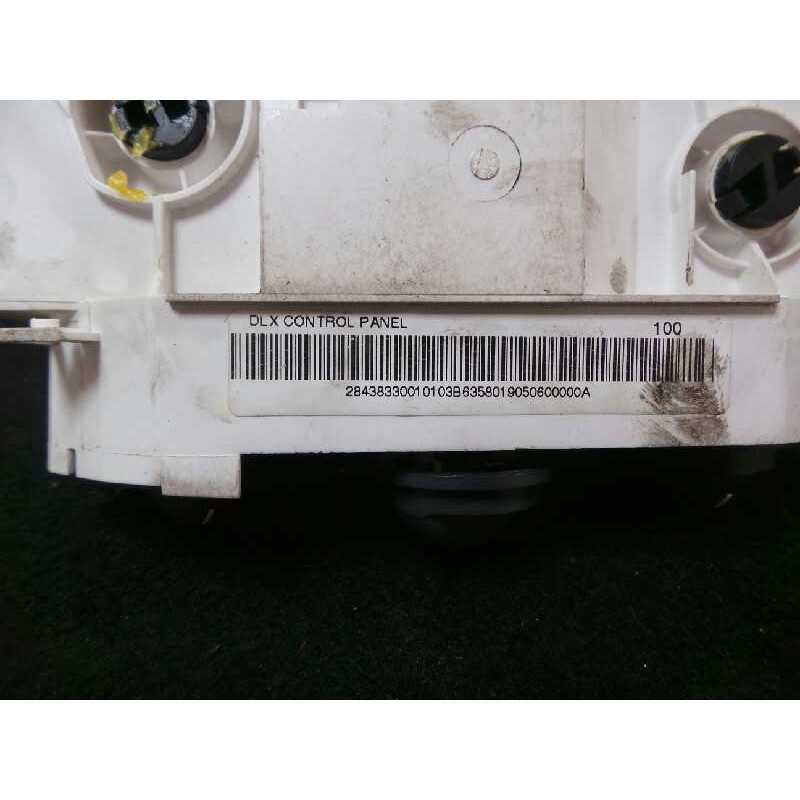 Recambio de mando calefaccion / aire acondicionado para tata indigo sw 1.4 g referencia OEM IAM 2843833001010-3B6358019050600000