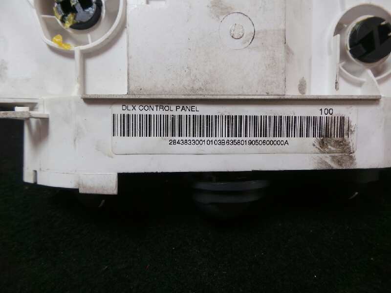 Recambio de mando calefaccion / aire acondicionado para tata indigo sw 1.4 g referencia OEM IAM 2843833001010-3B6358019050600000