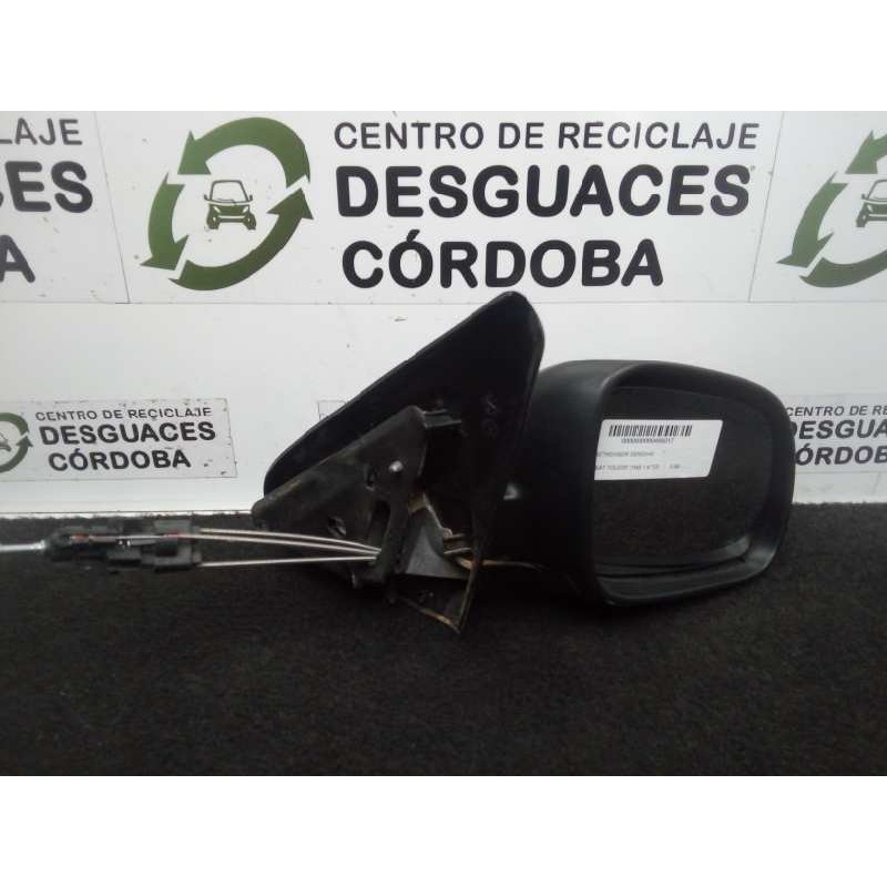 Recambio de retrovisor derecho para seat toledo (1m2) 1.9 tdi referencia OEM IAM  MANUAL NEGRO.PLASTICO - PEQUEÑO