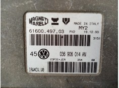 Recambio de centralita motor uce para volkswagen golf iv berlina (1j1) 1.4 16v referencia OEM IAM 036906014AN-6160049703-IAW4CVV 2