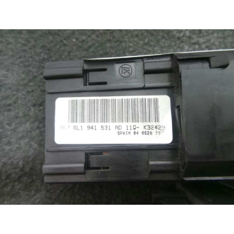 Recambio de interruptor luces para seat ibiza (6l1) 1.2 referencia OEM IAM 6L1941531AD 1.NIEBLA 