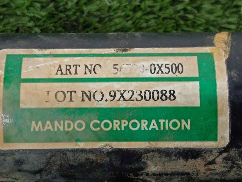 Recambio de cremallera direccion para hyundai i10 1.2 cat referencia OEM IAM 565000X500-9X230088 L1280MM - MANDO MANUAL