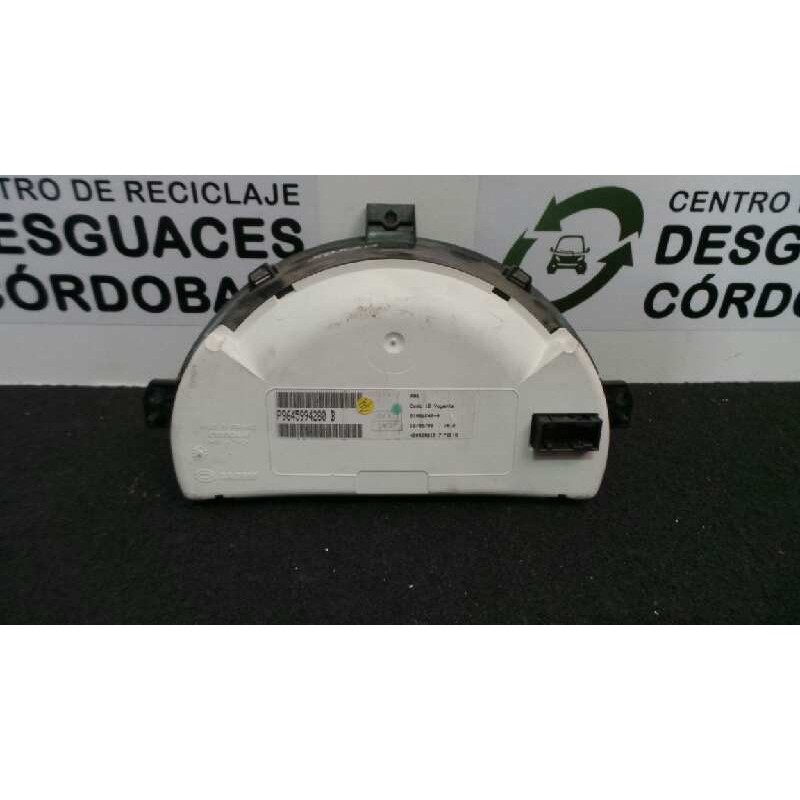 Recambio de cuadro instrumentos para citroën c3 1.4 referencia OEM IAM P9645994280B-216692400-NS00286157 SAGEM 