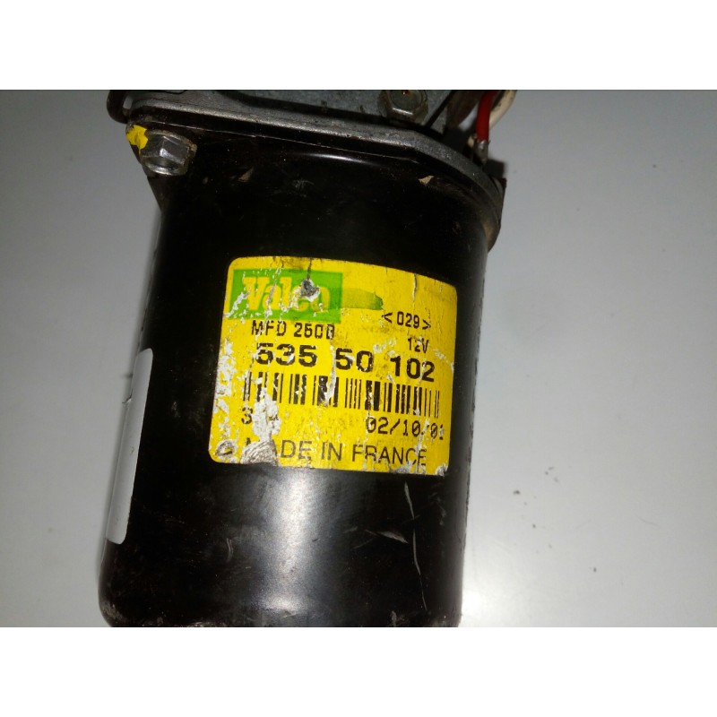 Recambio de motor limpia delantero para renault kangoo (f/kc0) referencia OEM IAM 53550112 VALEO 5 PINES