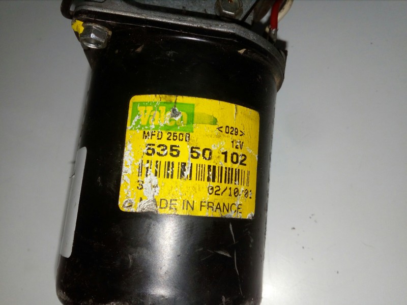 Recambio de motor limpia delantero para renault kangoo (f/kc0) referencia OEM IAM 53550112 VALEO 5 PINES