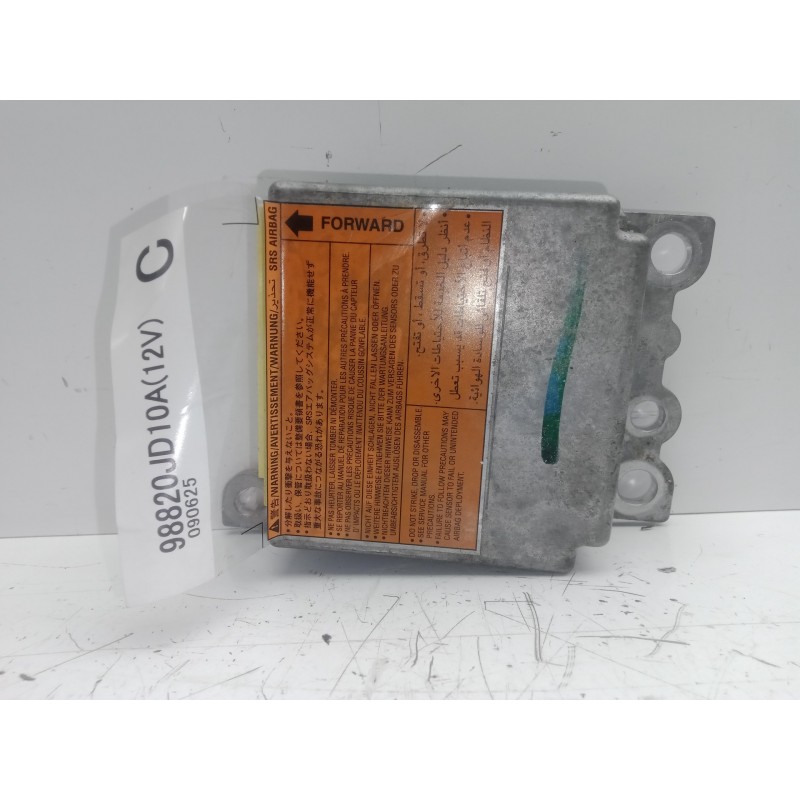 Recambio de centralita airbag para nissan qashqai (j10) 2.0 16v cat referencia OEM IAM 98820JD10A  