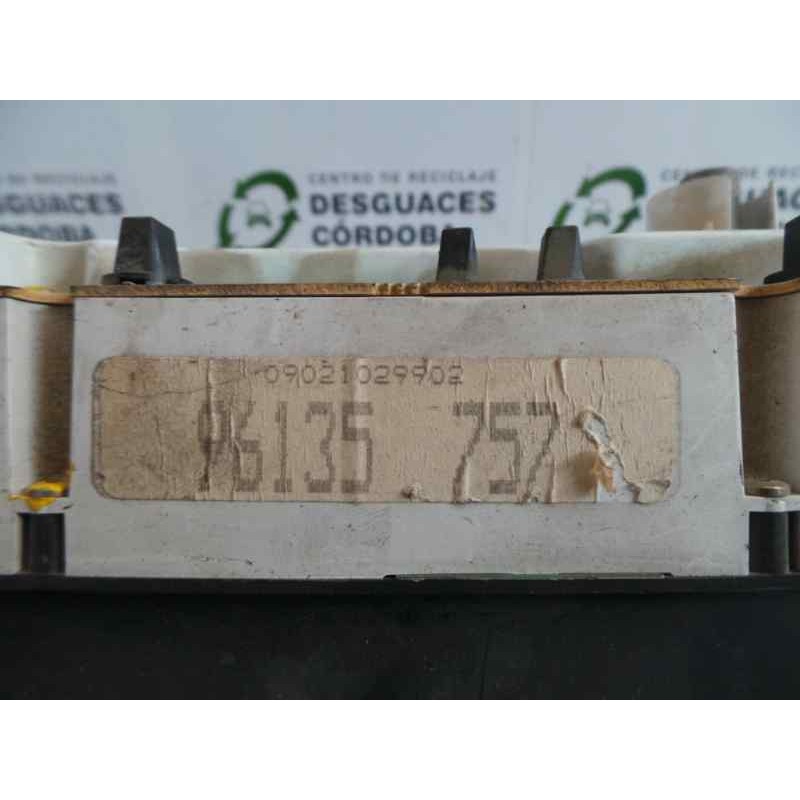 Recambio de cuadro instrumentos para citroën xantia berlina 1.9 diesel referencia OEM IAM 96135757  
