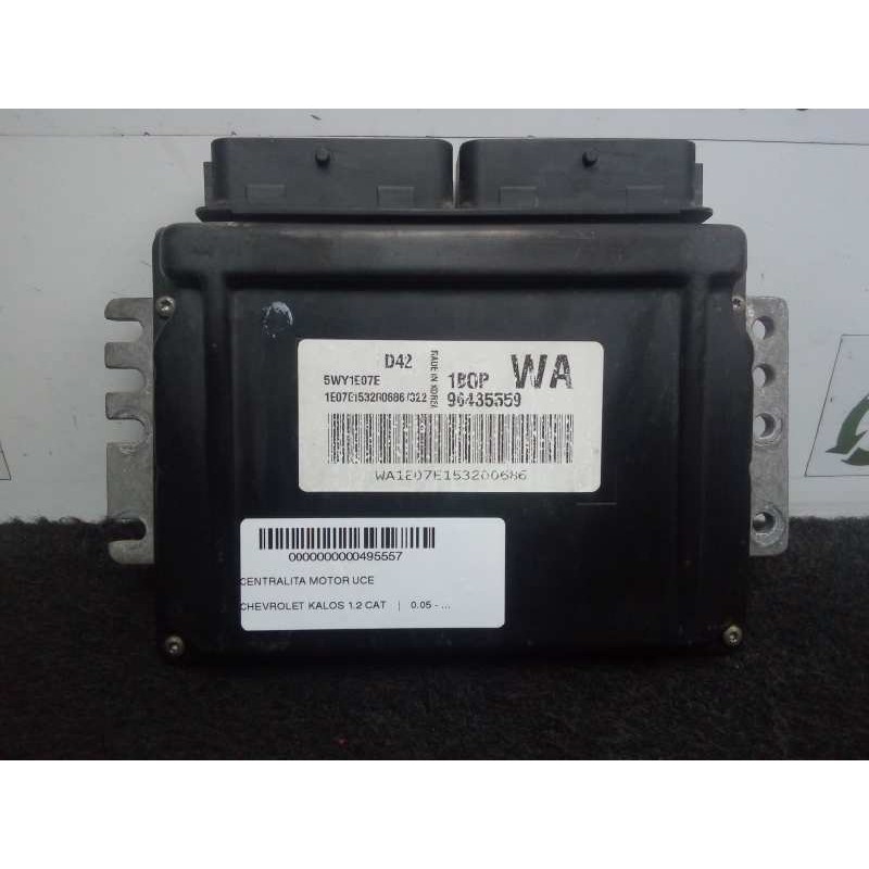 Recambio de centralita motor uce para chevrolet kalos 1.2 cat referencia OEM IAM 5WY1E07E-96435559  