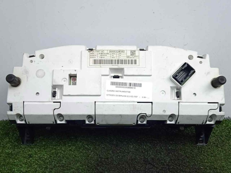 Recambio de cuadro instrumentos para citroën c5 berlina 2.0 hdi fap referencia OEM IAM 9666324580  