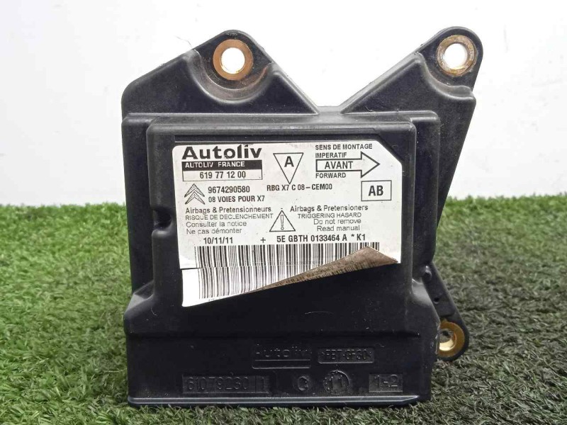 Recambio de centralita airbag para citroën c5 berlina 2.0 hdi fap referencia OEM IAM 9674290580-619771200  