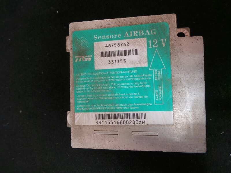 Recambio de centralita airbag para fiat punto berlina (188) 1.2 cat referencia OEM IAM 46758762-331155-33115516600280XW  