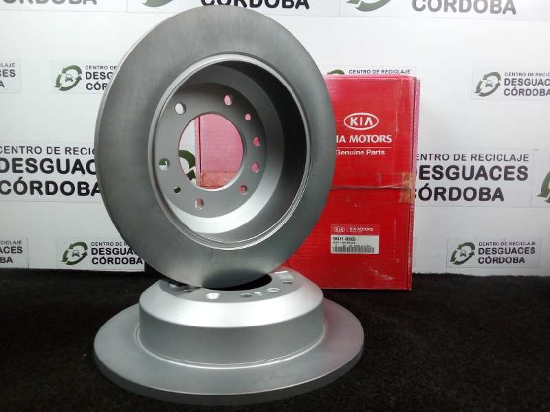 Recambio de disco freno trasero para kia carnival 2.9 crdi cat referencia OEM IAM 584114D000 Ø DIAMETRO: 324MM MACIZO