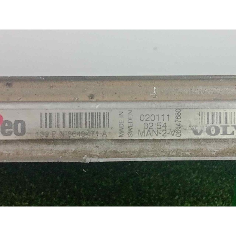 Recambio de intercooler para volvo s60 berlina 2.4 diesel cat referencia OEM IAM 8649471A ALUMINIO 690X436X29