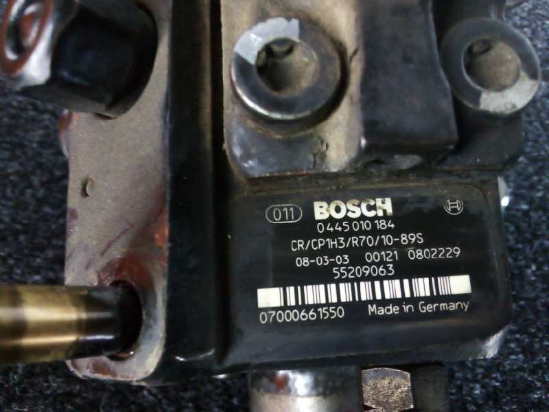 Recambio de bomba inyeccion para fiat croma (194) 1.9 jtd 16v cat referencia OEM IAM 0445010184-55209063  