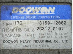 Recambio de compresor aire acondicionado para kia carnival ii 2.9 crdi cat referencia OEM IAM 1315012000 DOOWON - 4.CANALES 10PA 2