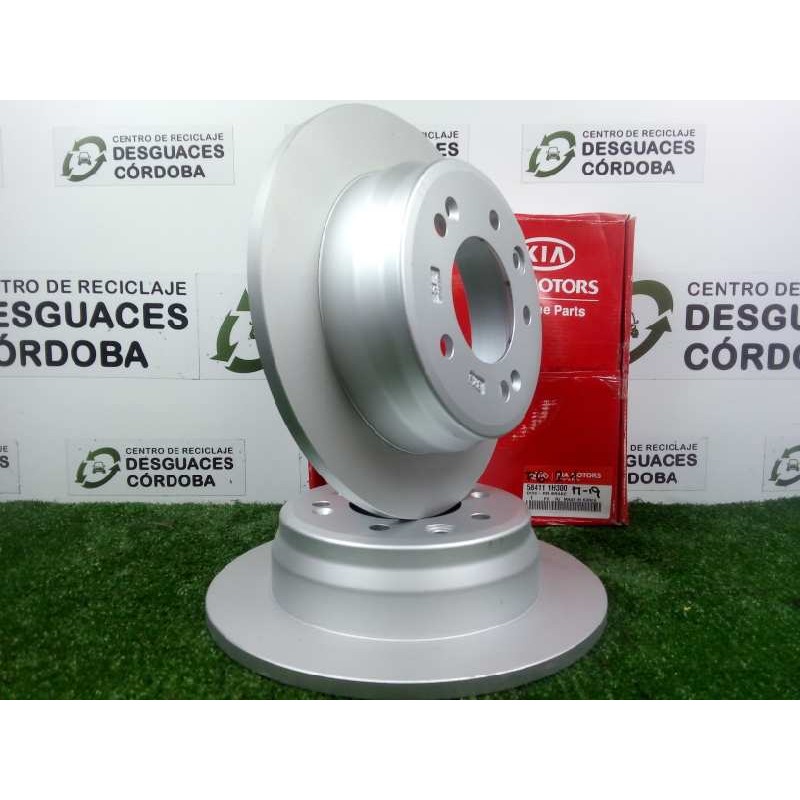 Recambio de disco freno trasero para hyundai ix35 2.0 crdi cat referencia OEM IAM 584111H300 Ø DIAMETRO: 262MM MACIZO