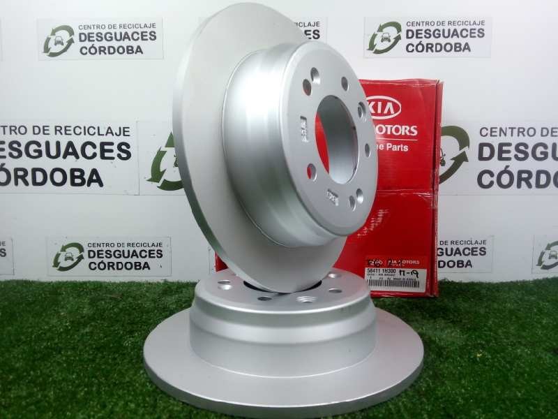 Recambio de disco freno trasero para hyundai ix35 2.0 crdi cat referencia OEM IAM 584111H300 Ø DIAMETRO: 262MM MACIZO