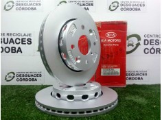 Recambio de disco freno delantero para kia shuma 1.8 cat referencia OEM IAM 0K2AA33251A Ø DIAMETRO: 242MM VENTILADO