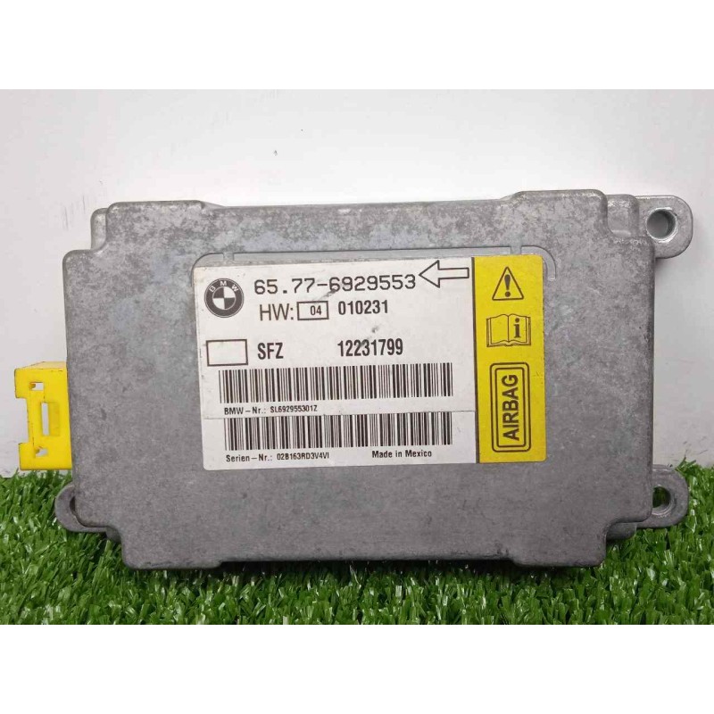 Recambio de centralita airbag para bmw serie 7 (e65/e66) 3.0 turbodiesel cat referencia OEM IAM 65776929553-6929553  