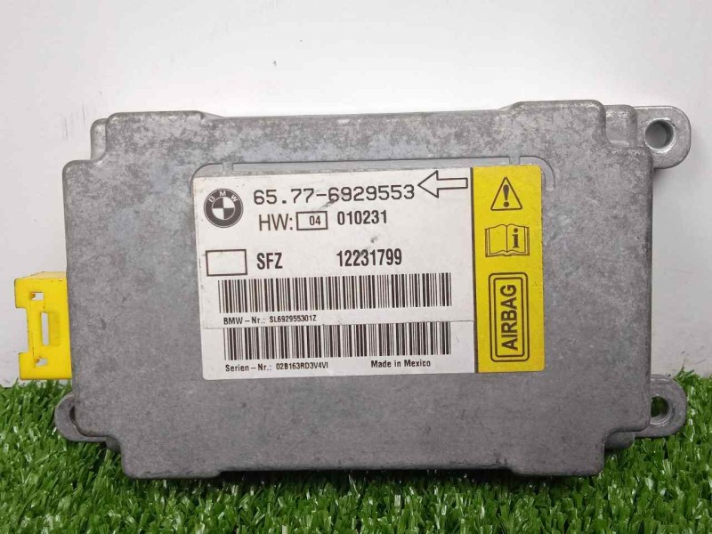 Recambio de centralita airbag para bmw serie 7 (e65/e66) 3.0 turbodiesel cat referencia OEM IAM 65776929553-6929553  