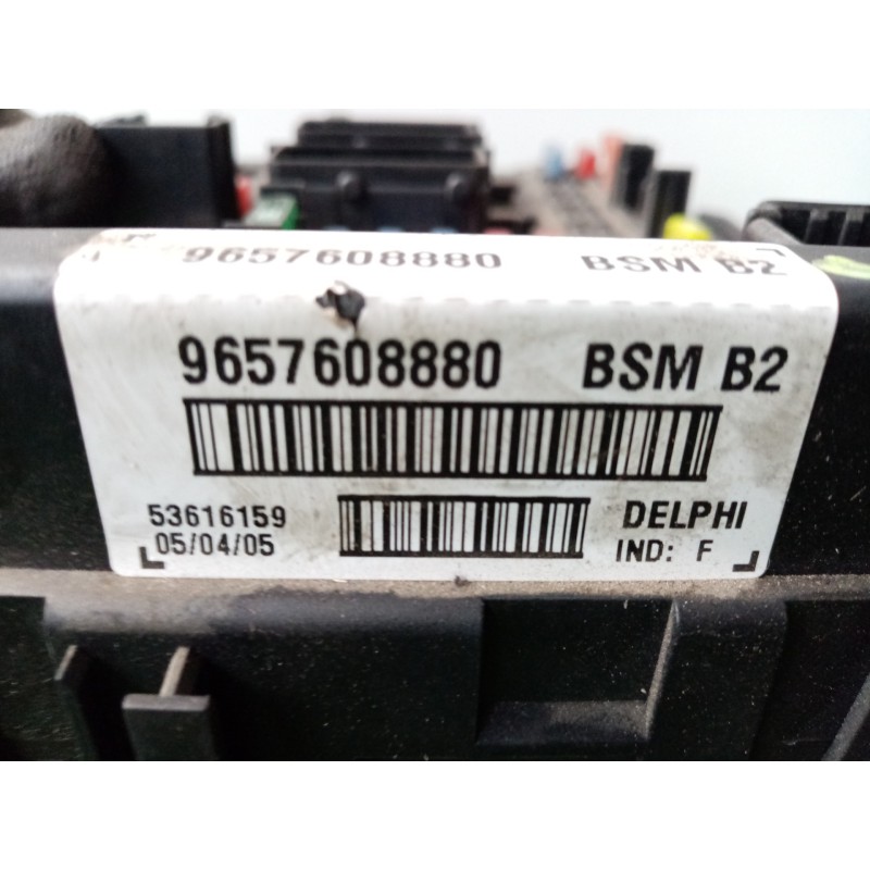 Recambio de centralita check control para peugeot 206 berlina 1.4 referencia OEM IAM S118085220E-9653667680-BSIE0200 BSIE0200 