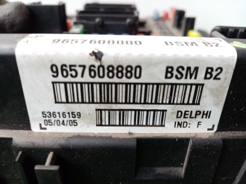 Recambio de centralita check control para peugeot 206 berlina 1.4 referencia OEM IAM S118085220E-9653667680-BSIE0200 BSIE0200 