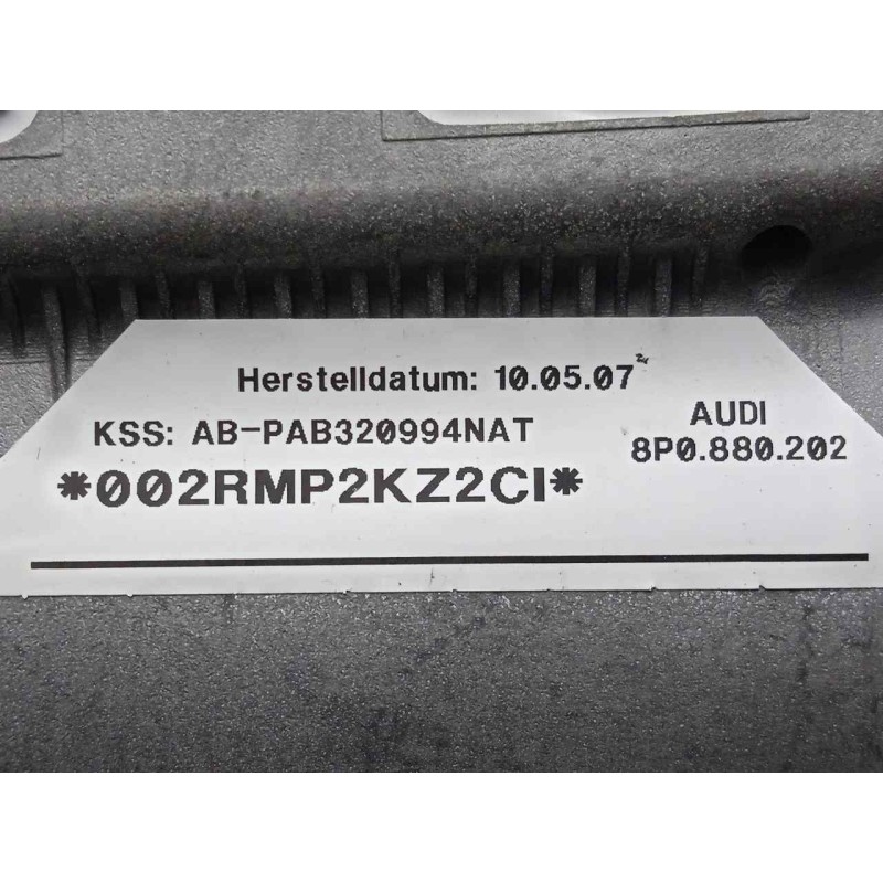 Recambio de airbag delantero derecho para audi a3 (8p) 2.0 tdi referencia OEM IAM 8P0880202  