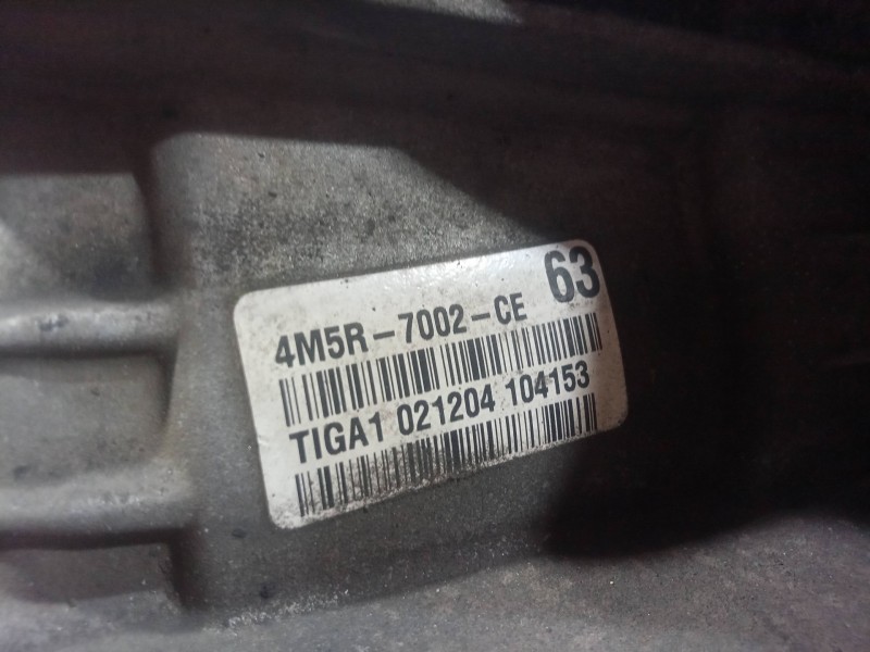 Recambio de caja cambios para ford focus c-max (cap) 2.0 tdci cat referencia OEM IAM 4M5R7002CE 6.VELOCIDADES MANUAL