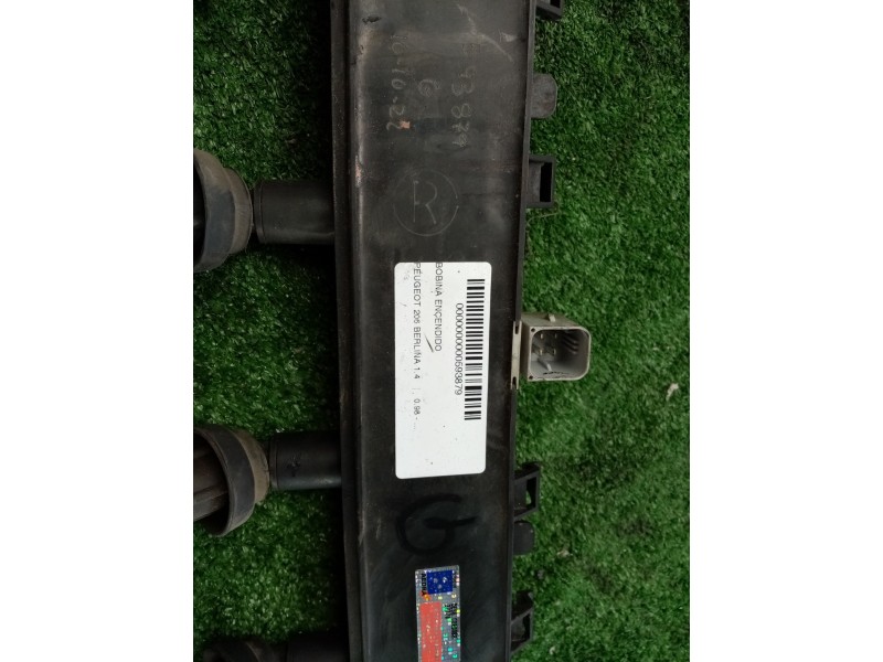 Recambio de bobina encendido para peugeot 206 berlina 1.4 referencia OEM IAM  4.CONECTORES 4.PINES