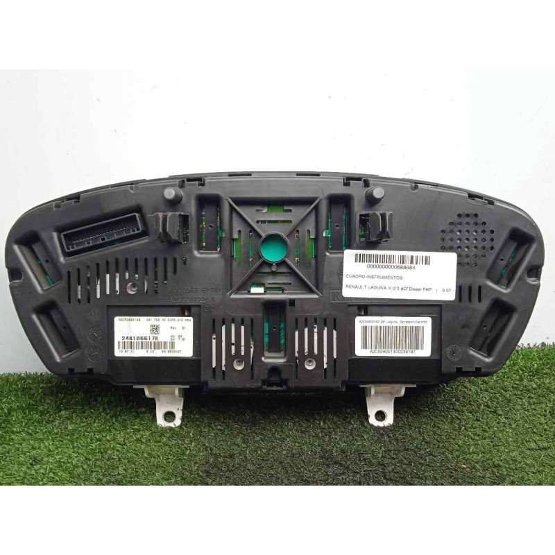 Recambio de cuadro instrumentos para renault laguna iii 2.0 dci diesel fap referencia OEM IAM 248106617R-A2C53400140  