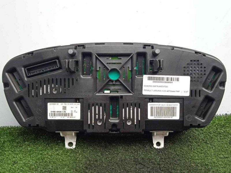 Recambio de cuadro instrumentos para renault laguna iii 2.0 dci diesel fap referencia OEM IAM 248106617R-A2C53400140  