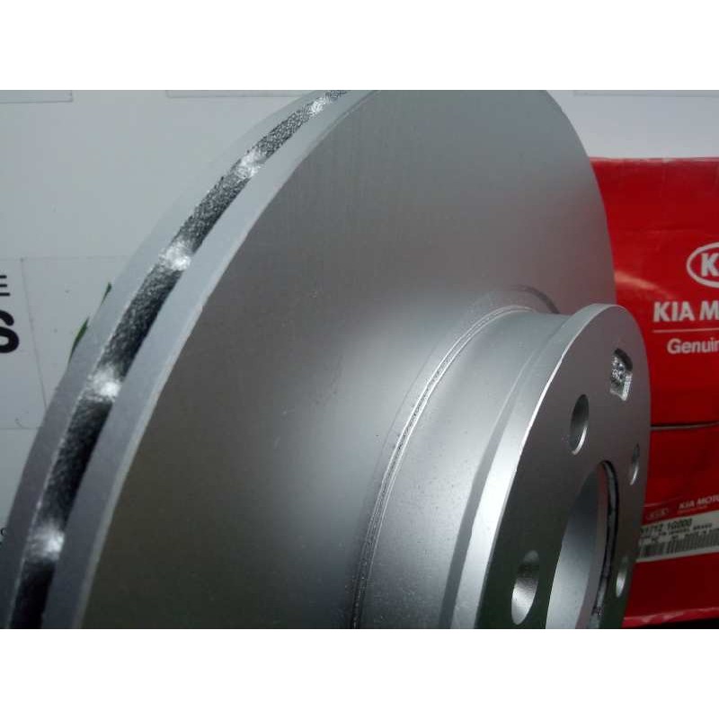 Recambio de disco freno delantero para kia rio 1.5 crdi referencia OEM IAM 517121G000 Ø DIAMETRO: 256MM VENTILADO