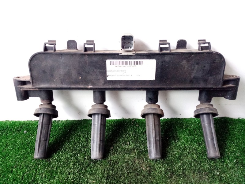 Recambio de bobina encendido para peugeot 206 berlina 1.4 referencia OEM IAM  4.CONECTORES 4.PINES