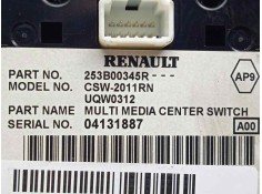 Recambio de mando multifuncion para renault laguna iii 2.0 dci diesel fap referencia OEM IAM 253B00345R   2