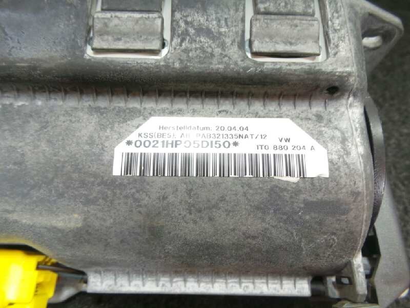 Recambio de airbag delantero derecho para volkswagen touran (1t1) 1.9 tdi referencia OEM IAM 1T0880204A-0021HP05DI50  